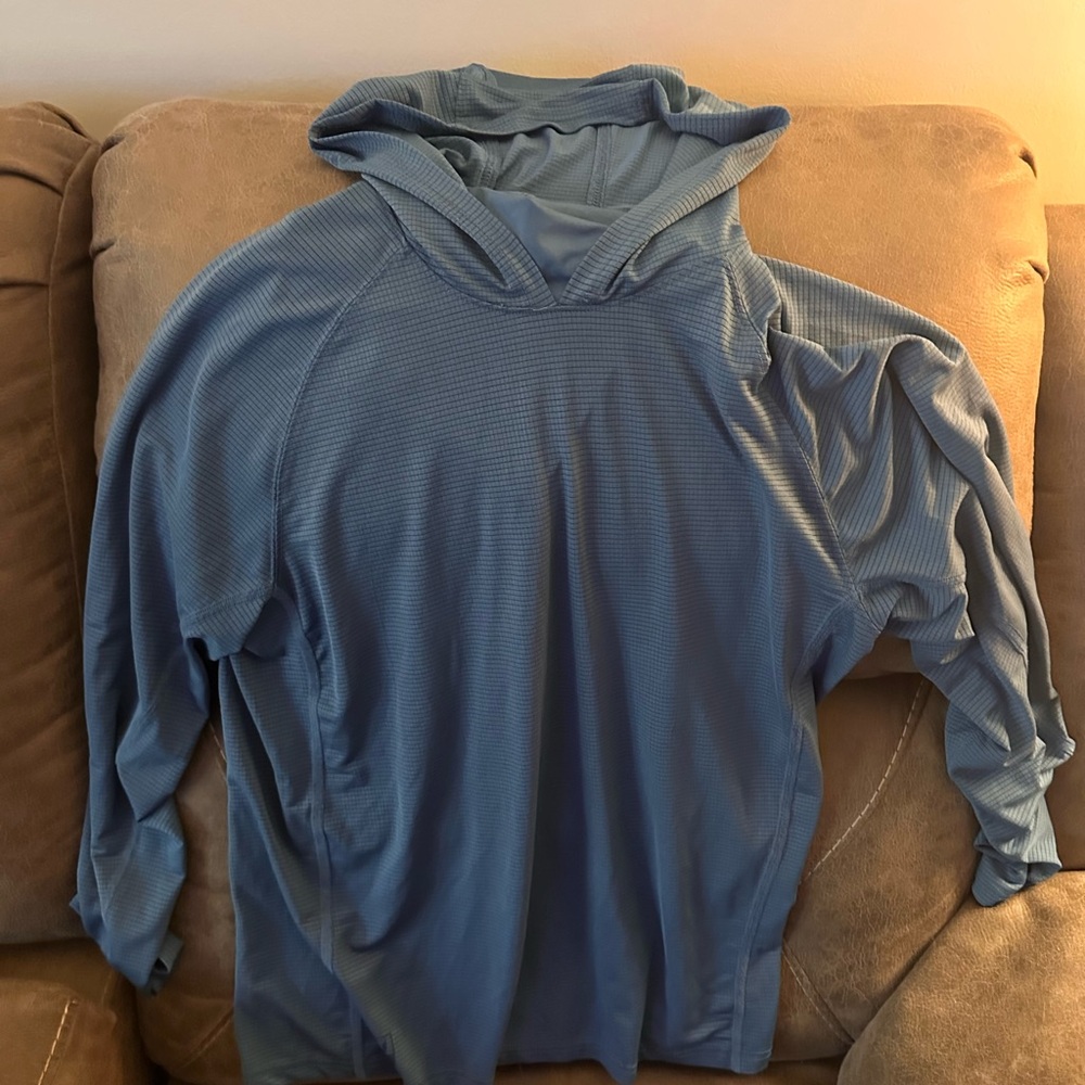 Men’s Huk fishing shirt with face mask